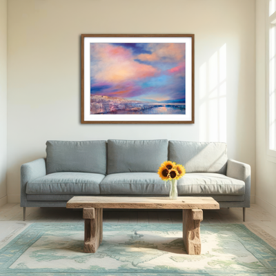 AUTO-MOCKUP ROOM | Sanfte Stille Wall Art