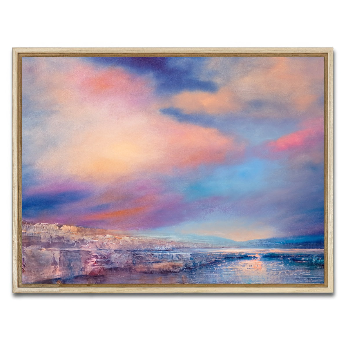 AUTO-MOCKUP WHITE | sanfte stille | 1 Piece | Natural Framed Canvas | group=4x3