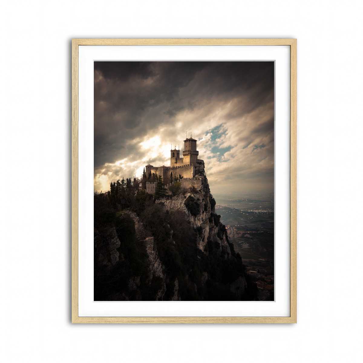 Framed Print 3x4 Natural