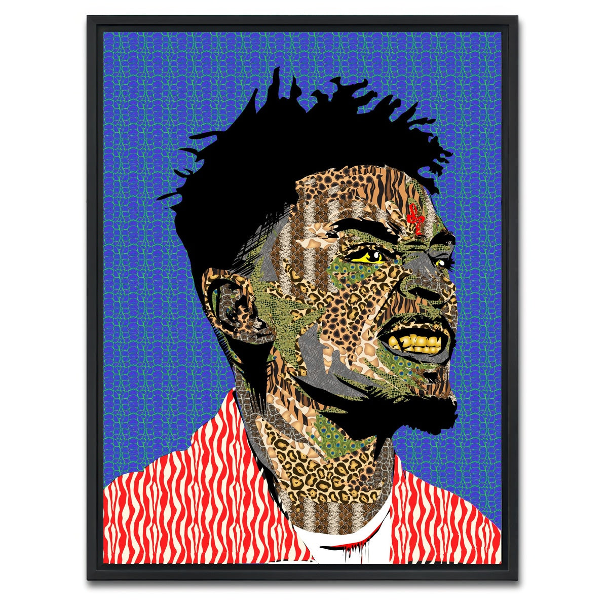 AUTO-MOCKUP WHITE | savage | 1 Piece | Black Framed Canvas | group=3x4