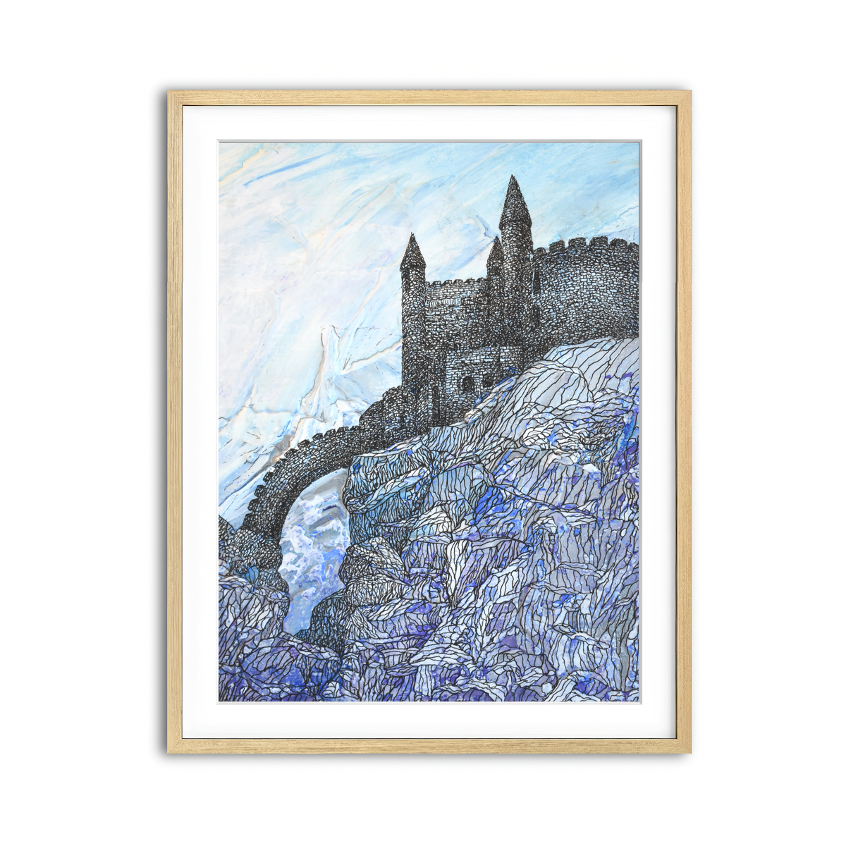 Framed Print 3x4 Natural