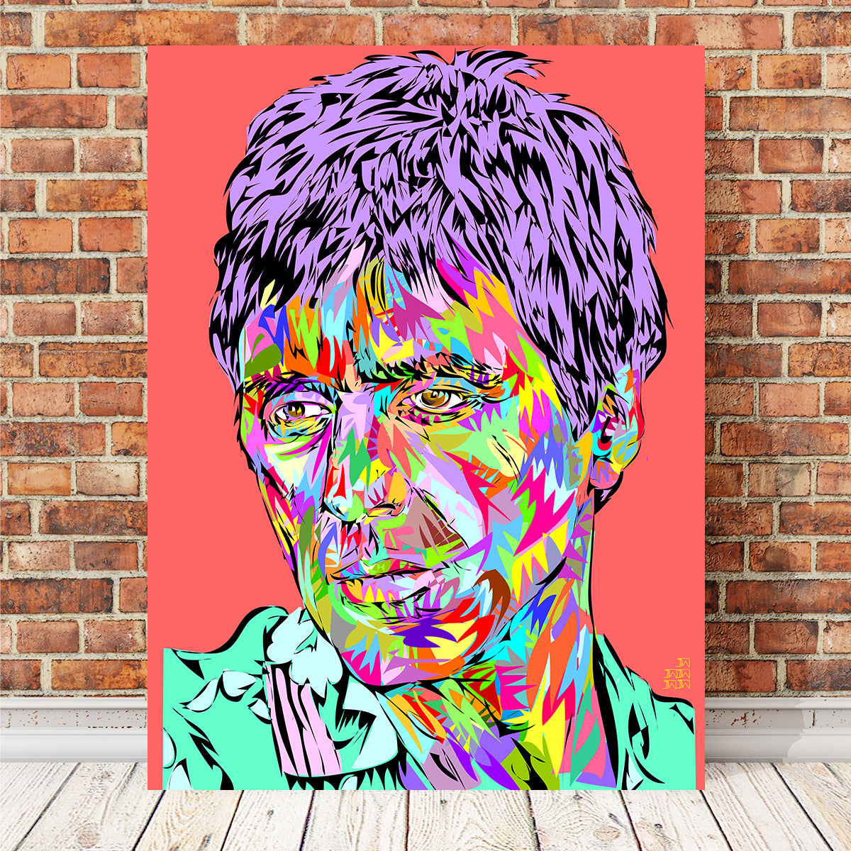 Scarface Color Wall Art