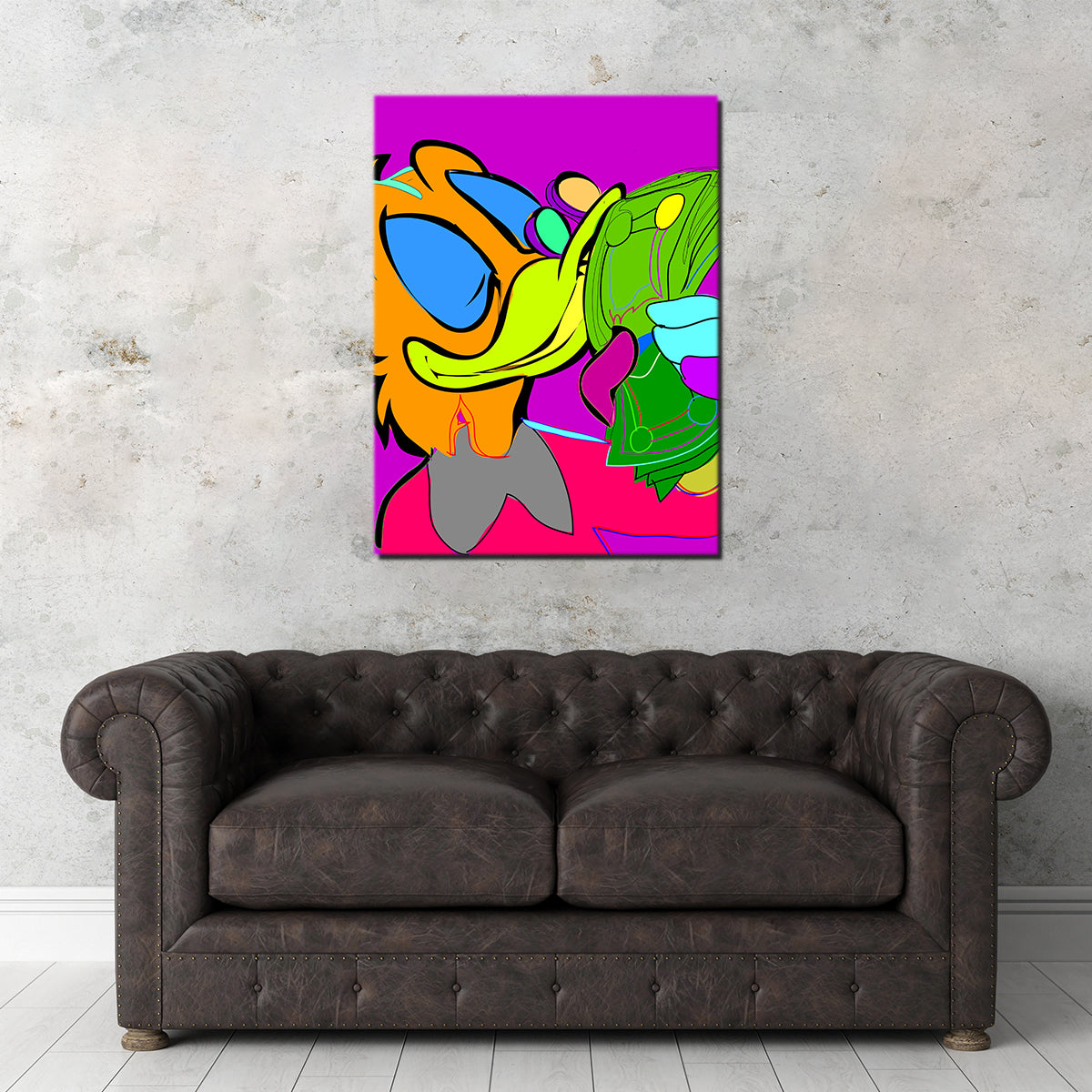 Scrooge McDuck Wall Art