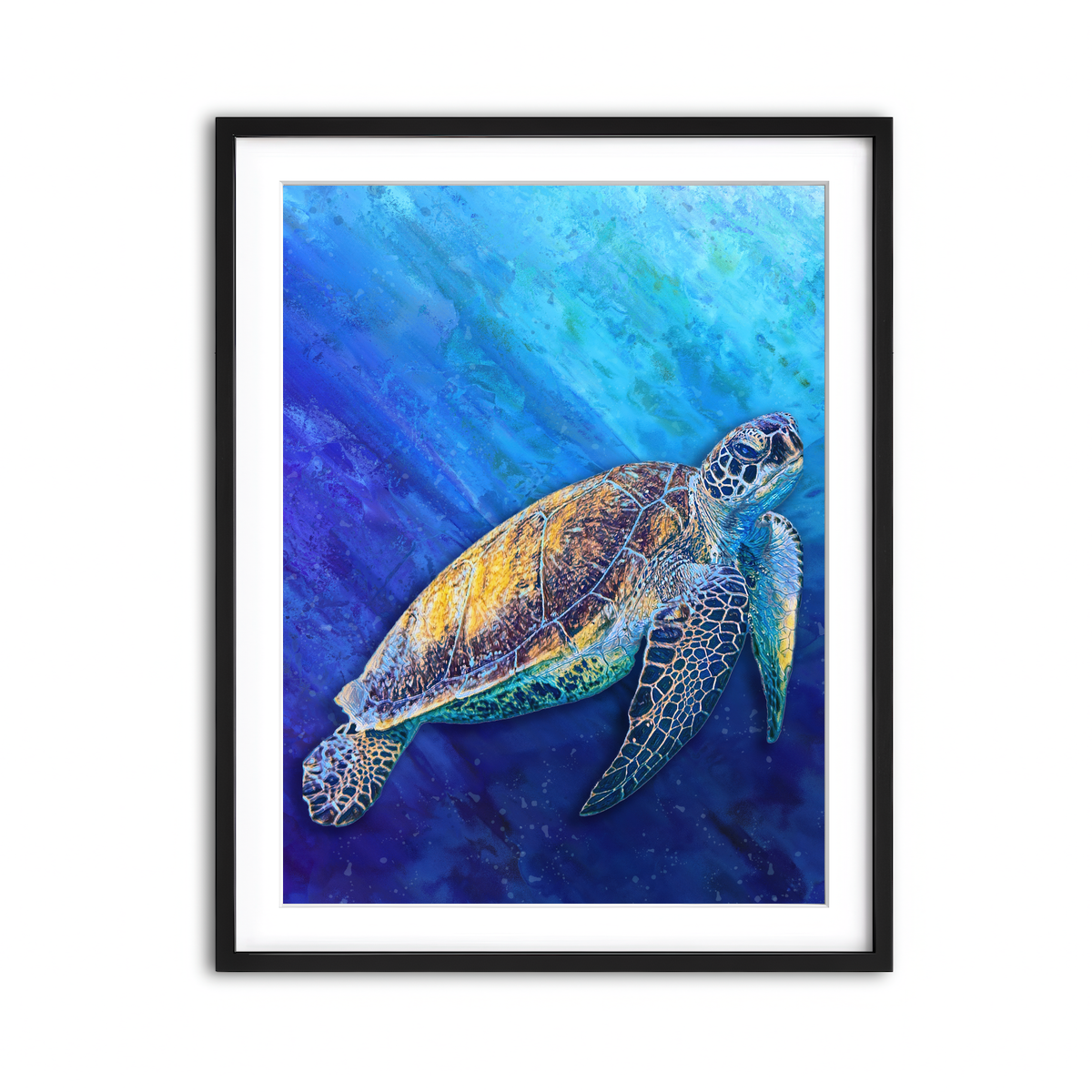 Framed Print 3x4 Black