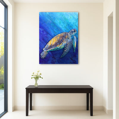 AUTO-MOCKUP ROOM | sea turtle