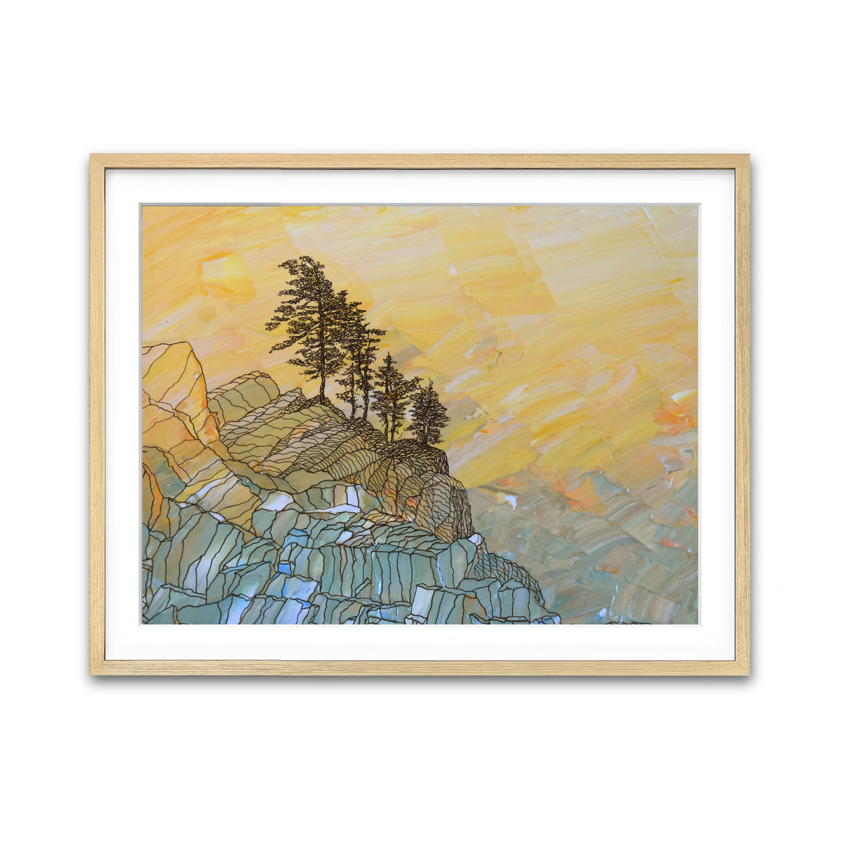 Framed Print 4x3 Natural