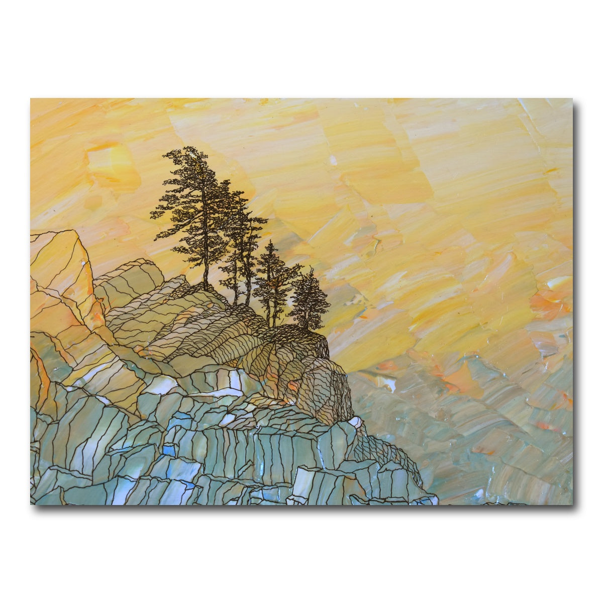 AUTO-MOCKUP WHITE | serene joy | 1 Piece | Gallery Wrap Canvas | group=4x3