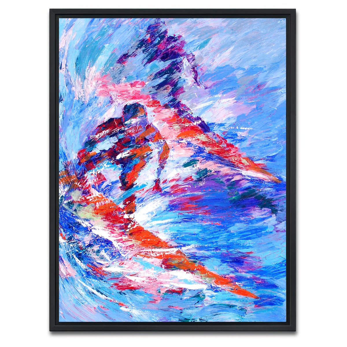 AUTO-MOCKUP WHITE | shadow surfer | 1 Piece | Black Framed Canvas | group=3x4