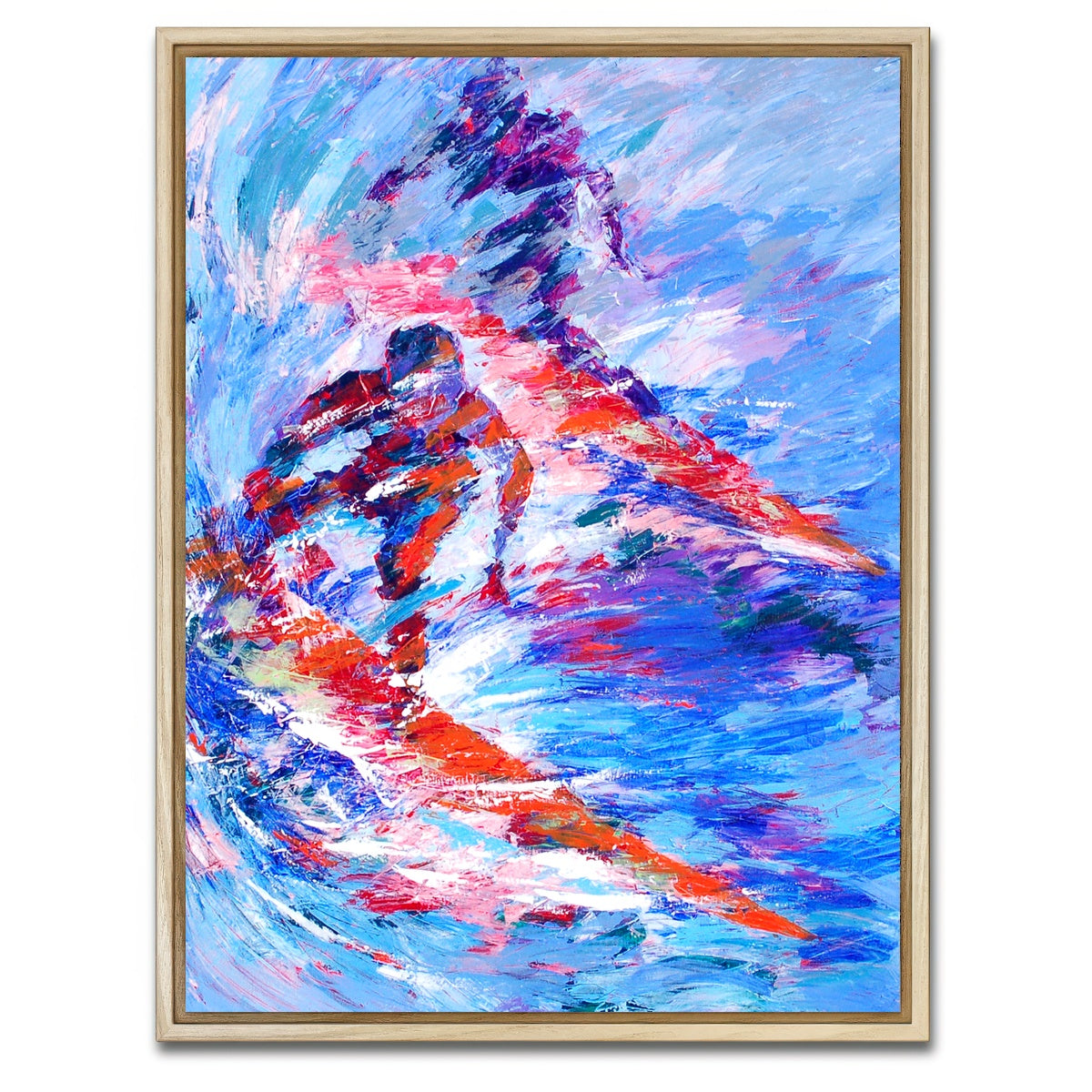 AUTO-MOCKUP WHITE | shadow surfer | 1 Piece | Natural Framed Canvas | group=3x4