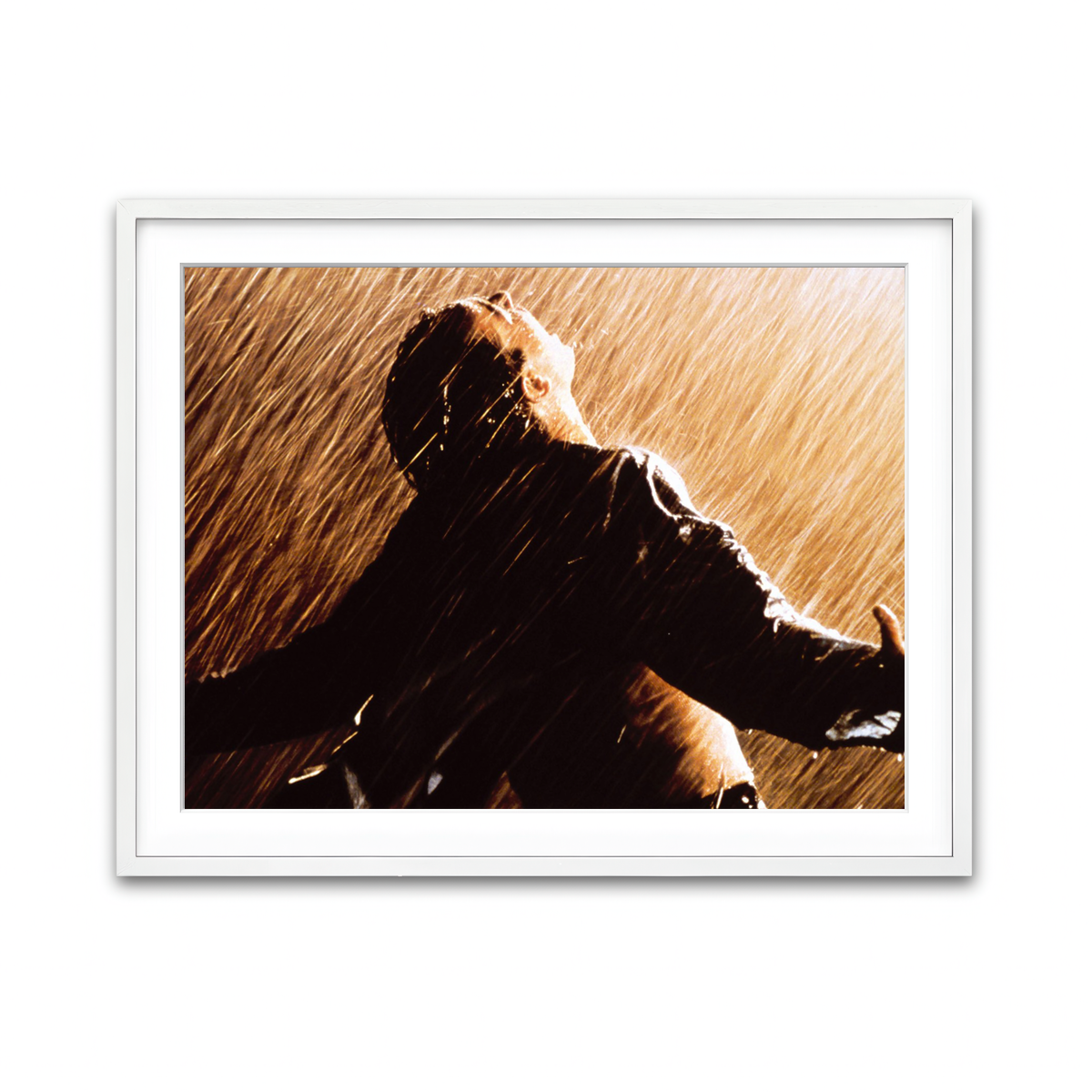 Framed Print 4x3 White