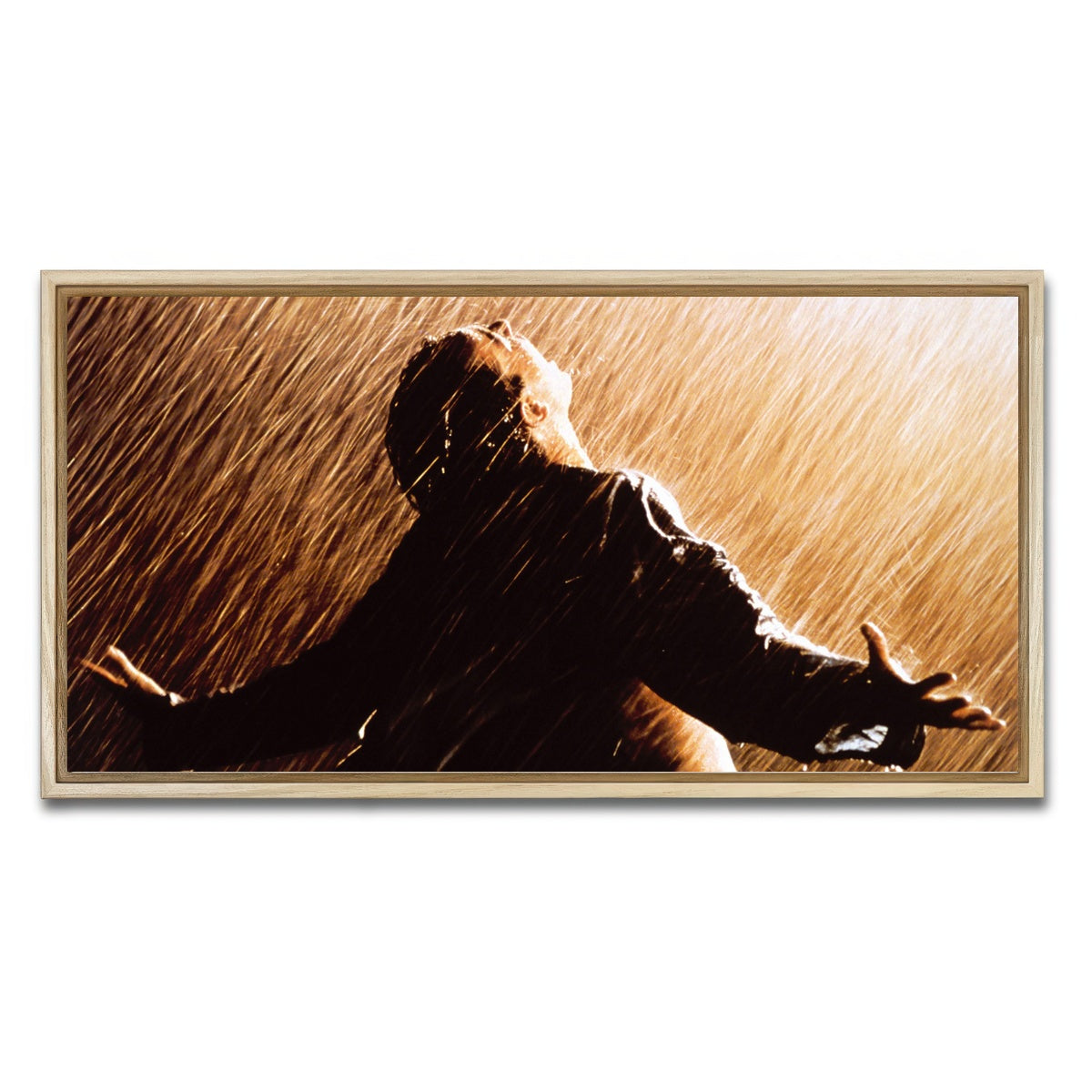 AUTO-MOCKUP WHITE | shawshank redemption | 1 Piece | Natural Framed Canvas | group=2x1