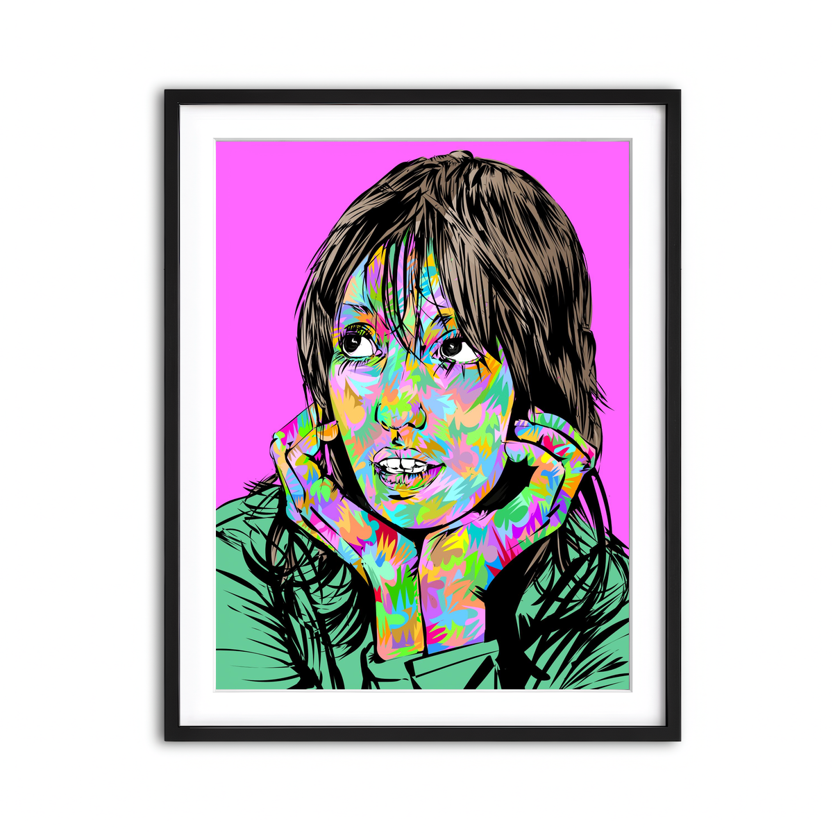 Framed Print 3x4 Black