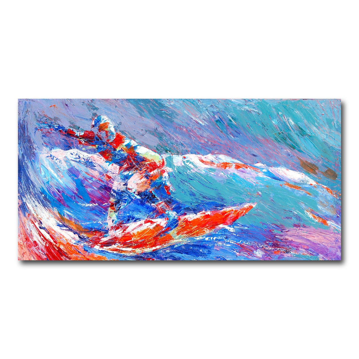 AUTO-MOCKUP WHITE | shortboard splash | 1 Piece | Gallery Wrap Canvas | group=2x1