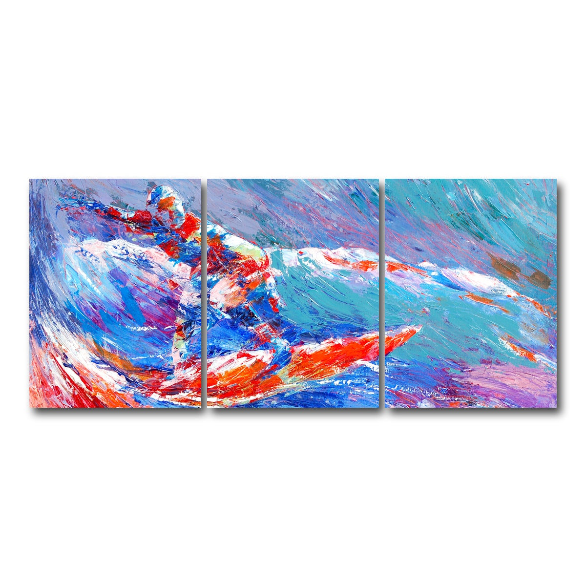 AUTO-MOCKUP WHITE | shortboard splash | 3 Piece | Gallery Wrap Canvas | group=18x24