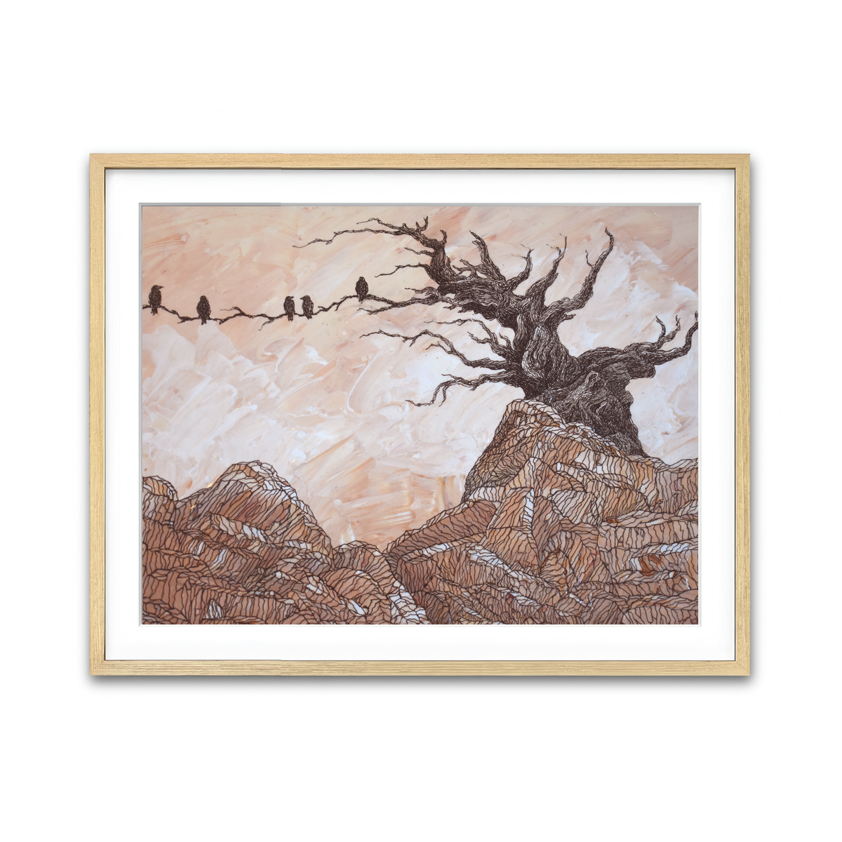 Framed Print 4x3 Natural