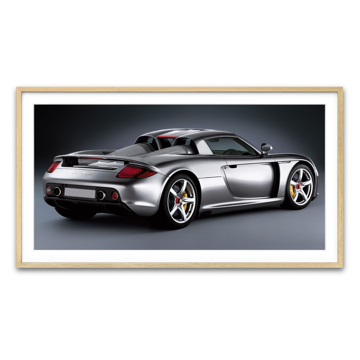 Framed Print 2x1 Natural