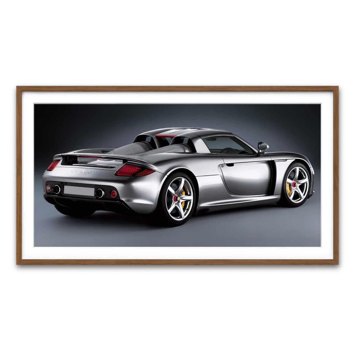 Framed Print 2x1 Walnut