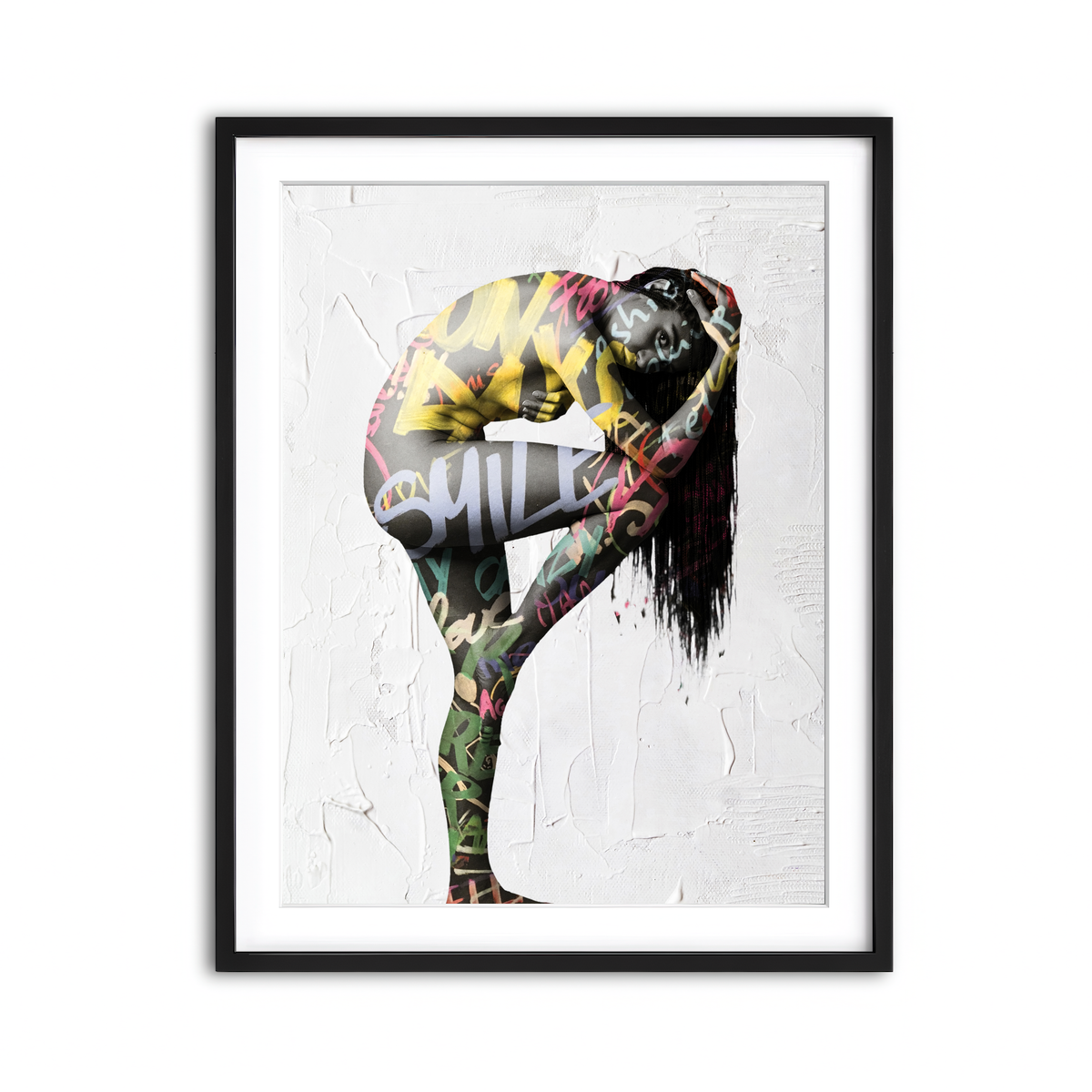 Framed Print 3x4 Black