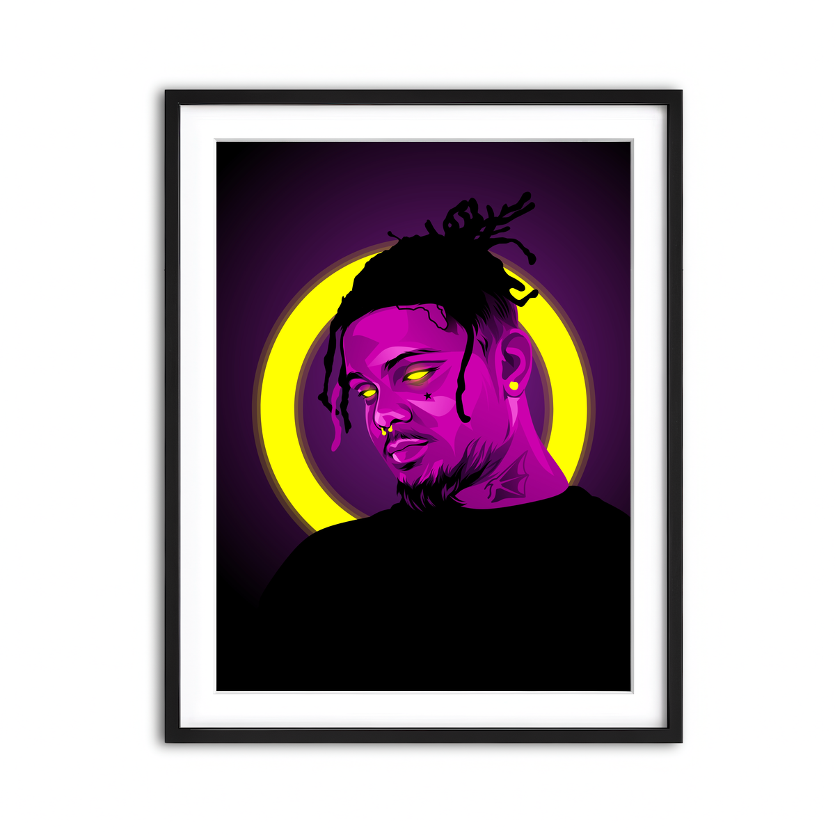 Framed Print 3x4 Black