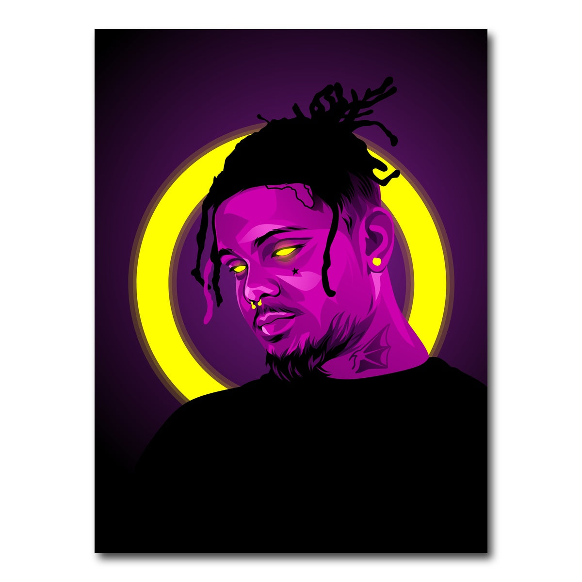 AUTO-MOCKUP WHITE | smokepurpp | 1 Piece | Gallery Wrap Canvas | group=3x4