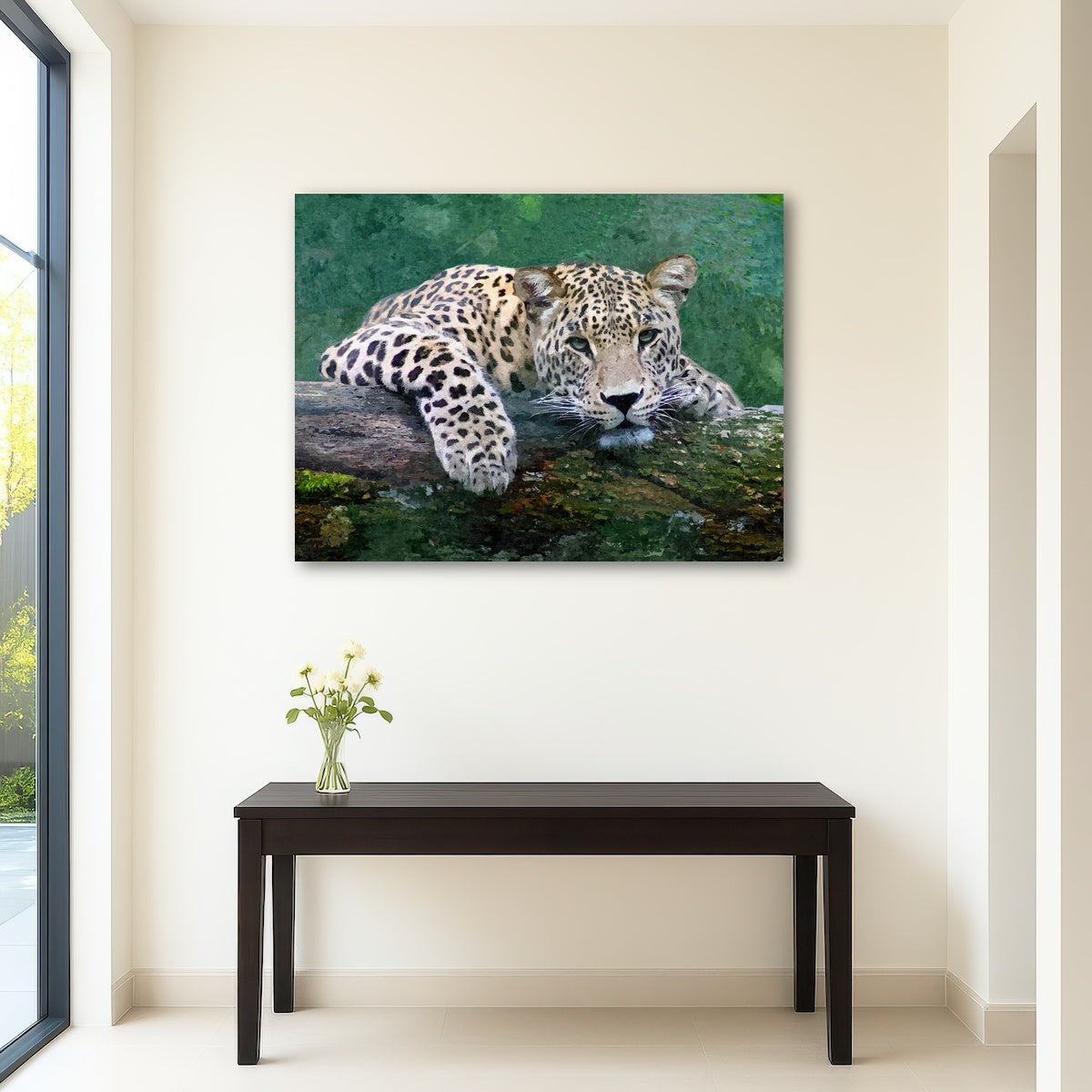 AUTO-MOCKUP ROOM | snow leopard