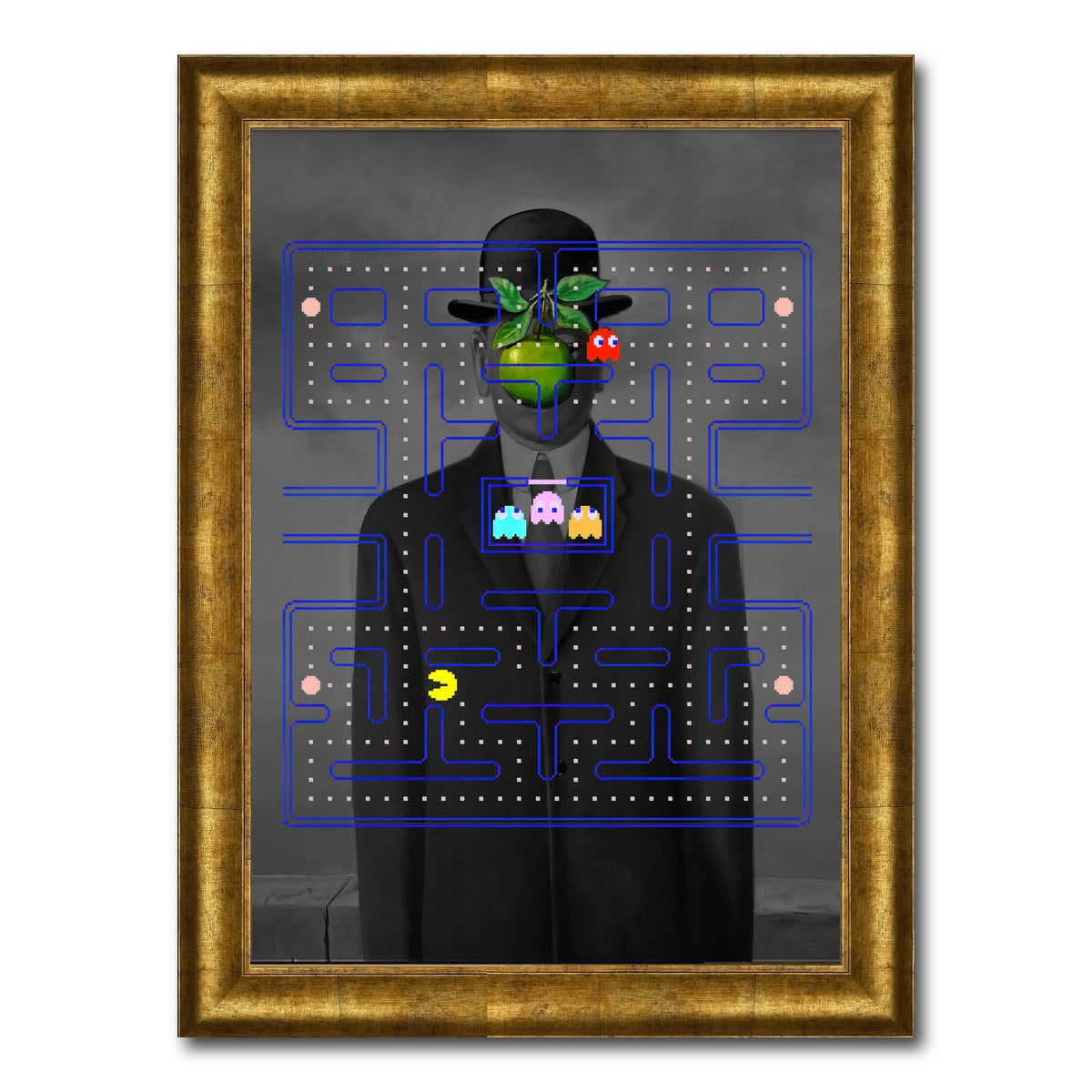 AUTO-MOCKUP WHITE | son of pacman | 1 Piece | Gallery Wrap Canvas | group=3x4