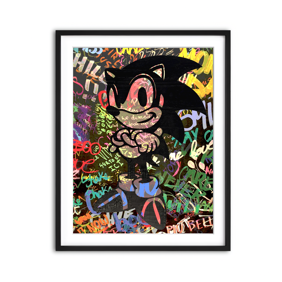 Framed Print 3x4 Black