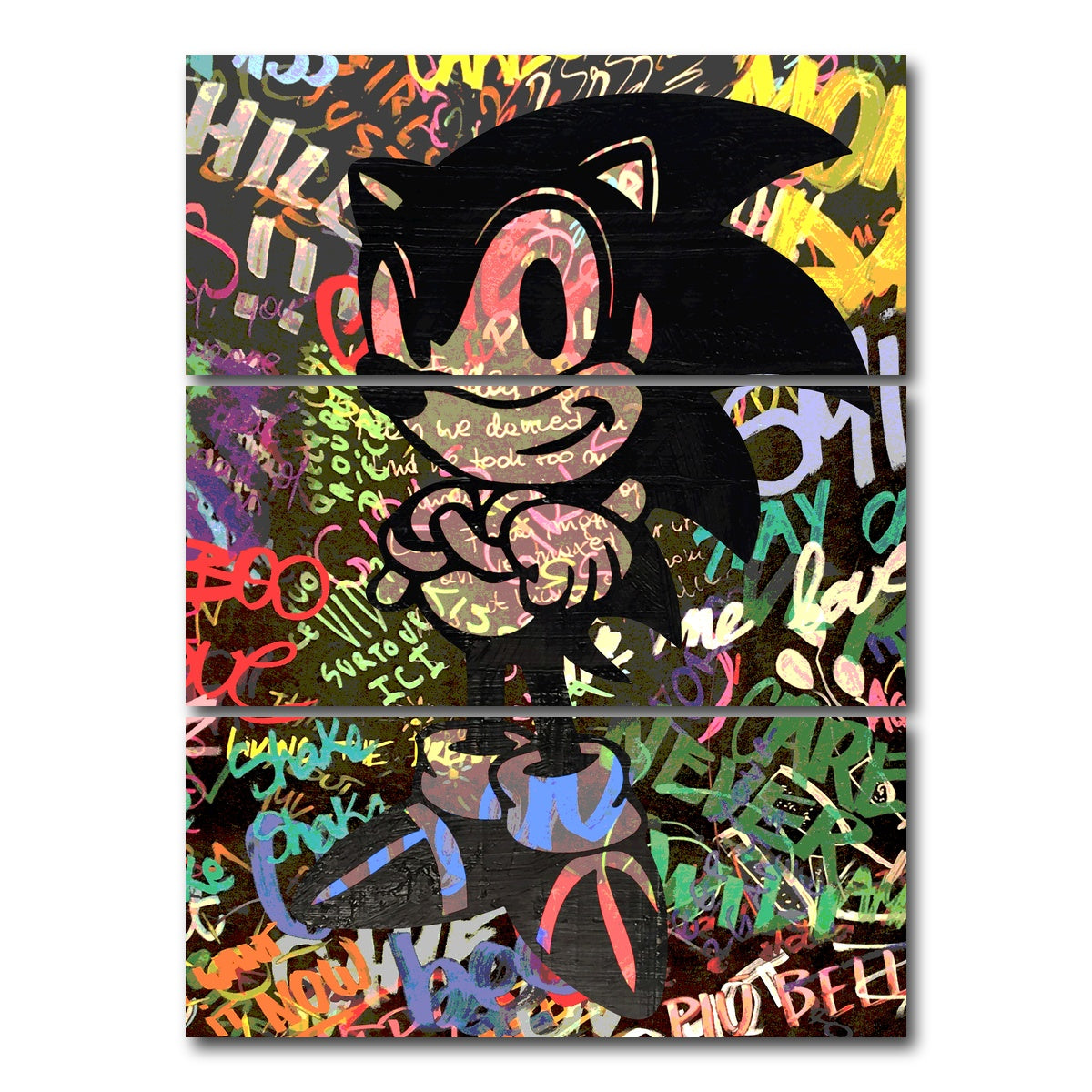 AUTO-MOCKUP WHITE | sonic | 3 Piece | Gallery Wrap Canvas | group=8x18_stacked