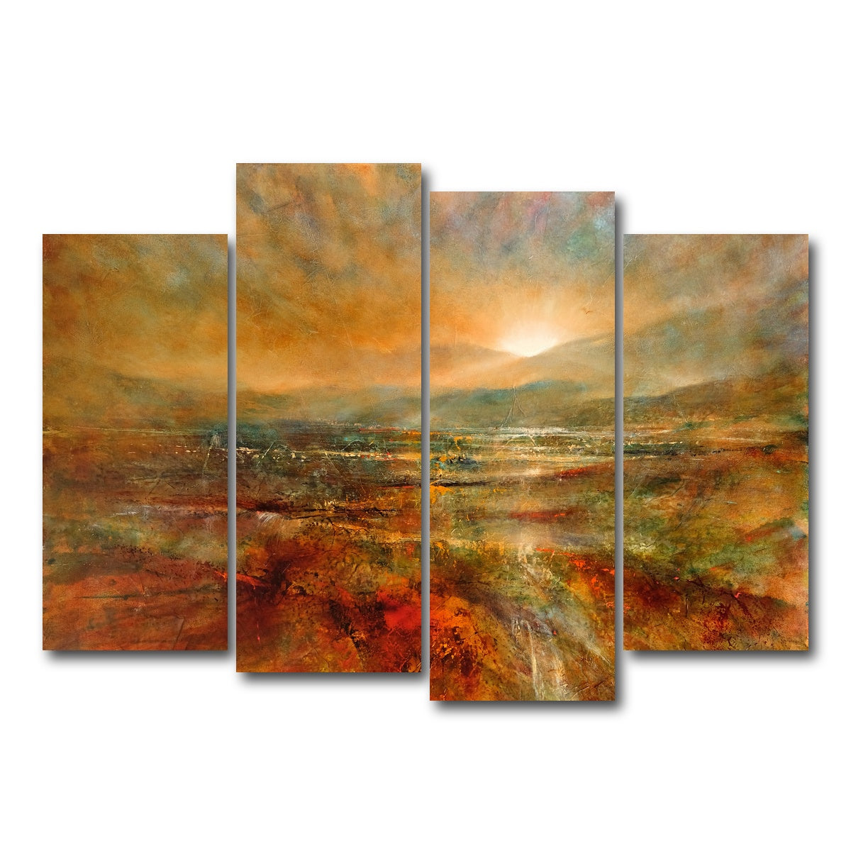 AUTO-MOCKUP WHITE | sonnenaufgang | 4 Piece | Gallery Wrap Canvas | group=4_normal