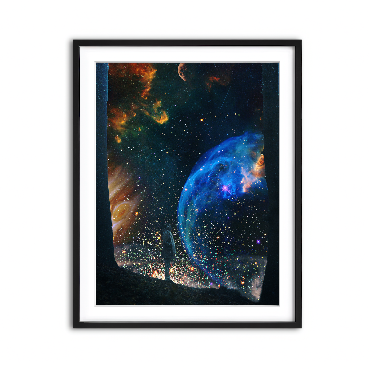 Framed Print 3x4 Black