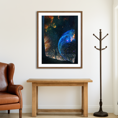 AUTO-MOCKUP ROOM | Space Wall Art