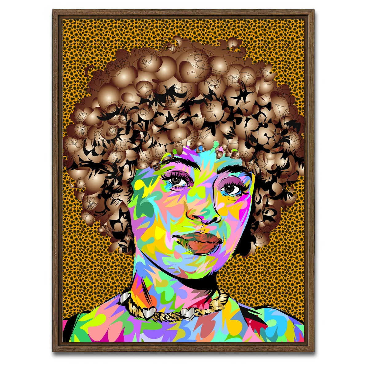 AUTO-MOCKUP WHITE | spice icee | 1 Piece | Walnut Framed Canvas | group=3x4