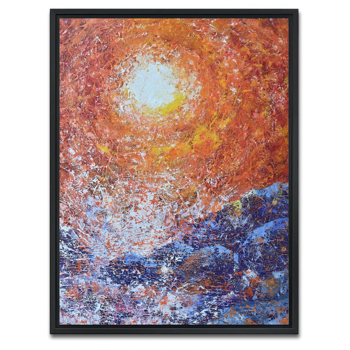 AUTO-MOCKUP WHITE | splash 2 | 1 Piece | Black Framed Canvas | group=3x4