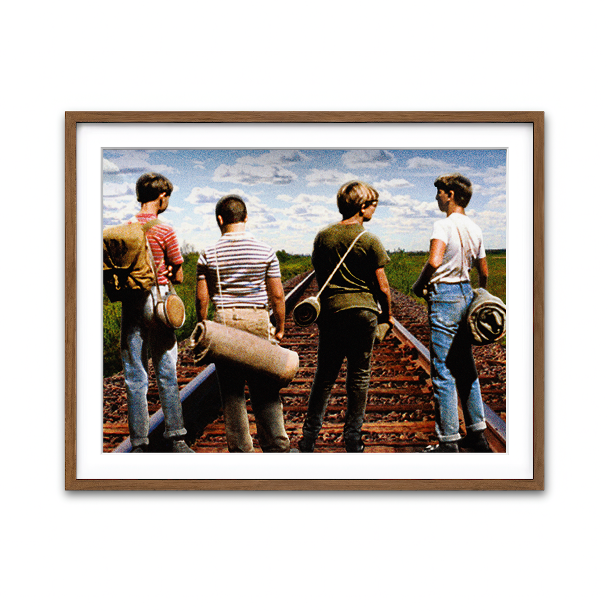 Framed Print 4x3 Walnut