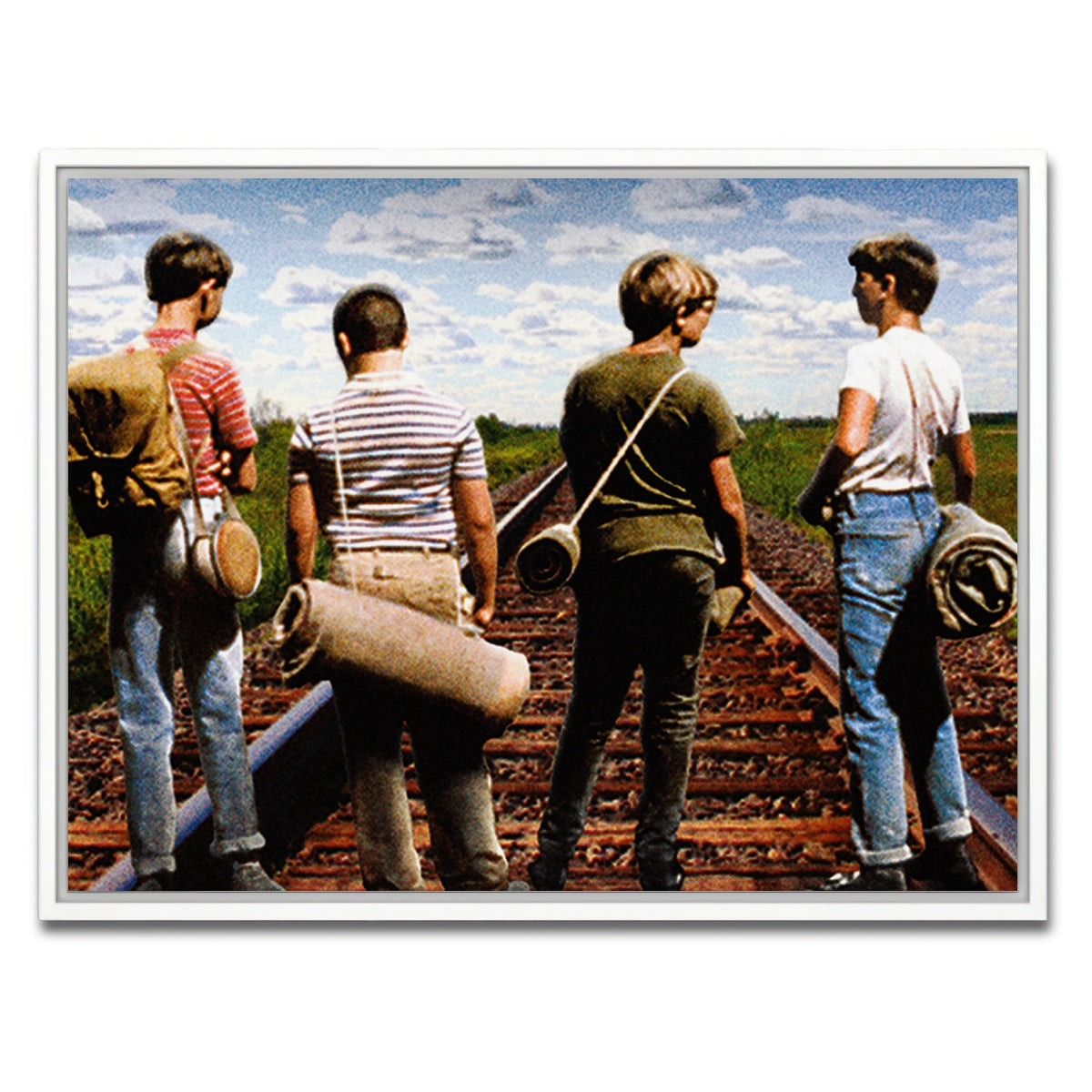 AUTO-MOCKUP WHITE | stand by me | 1 Piece | White Framed Canvas | group=4x3