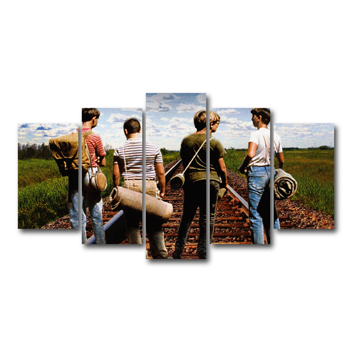 AUTO-MOCKUP WHITE | stand by me | 5 Piece | Gallery Wrap Canvas | group=5_normal