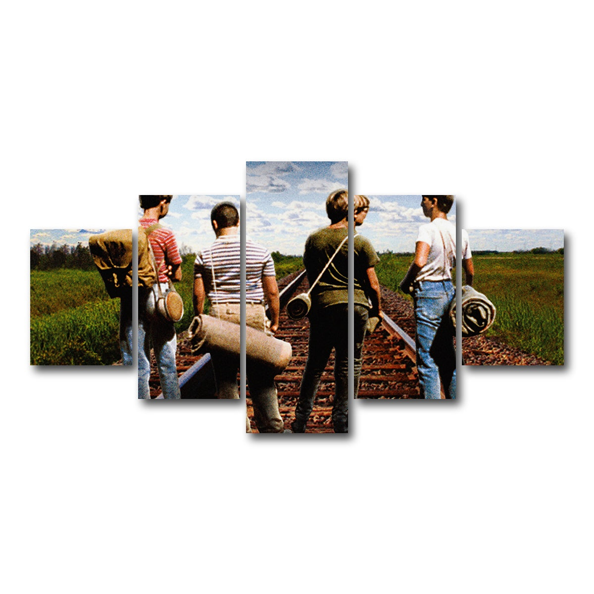 AUTO-MOCKUP WHITE | stand by me | 5 Piece | Gallery Wrap Canvas | group=5_short