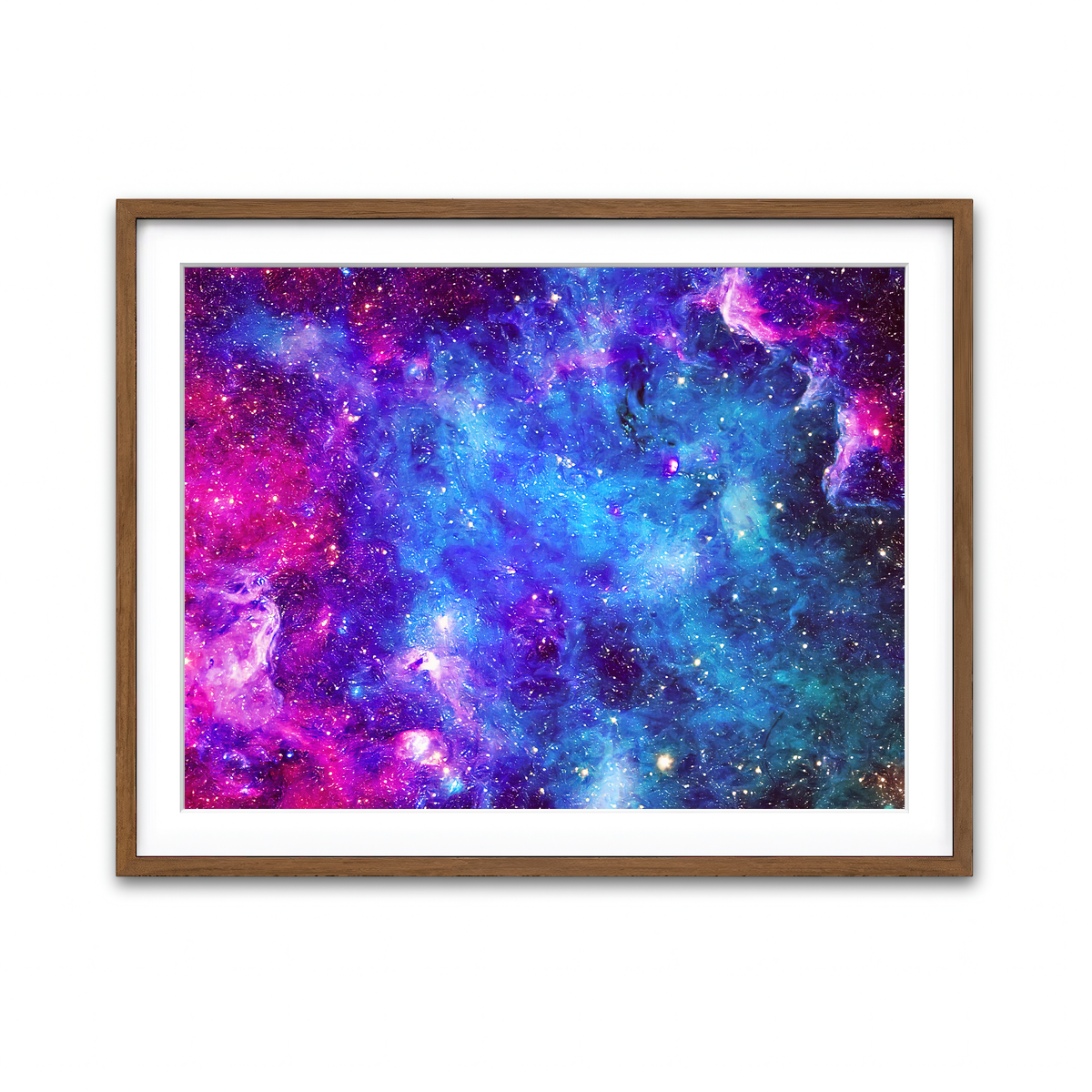 Framed Print 4x3 Walnut