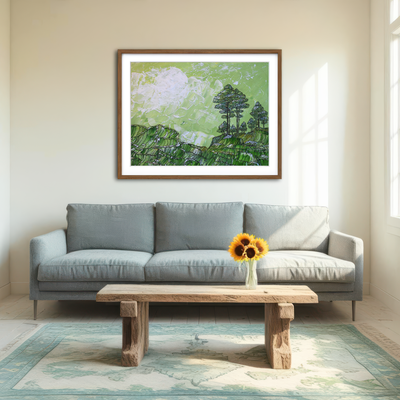 AUTO-MOCKUP ROOM | Stillness And Meditation Wall Art