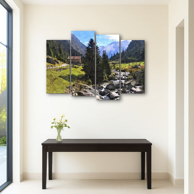 AUTO-MOCKUP ROOM | streamside mountain