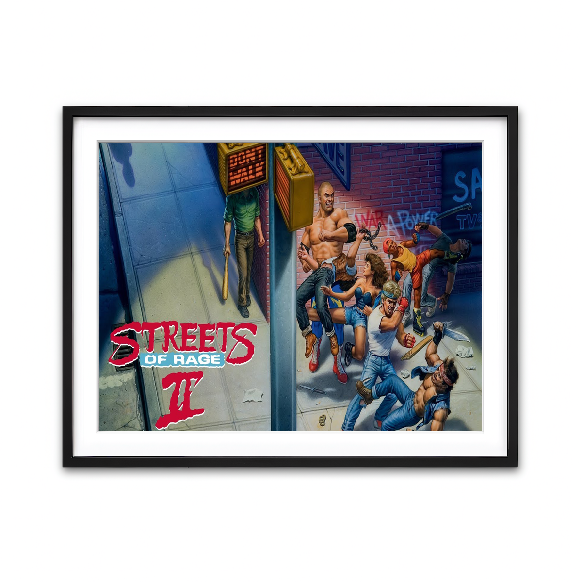 Framed Print 4x3 Black