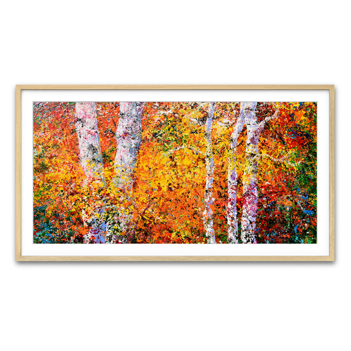 Framed Print 2x1 Natural