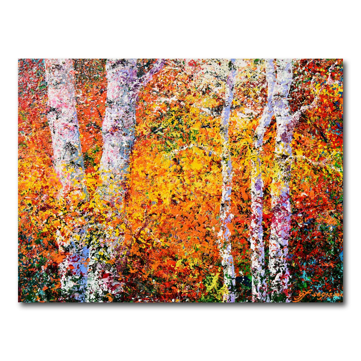 AUTO-MOCKUP WHITE | strength amongst colors | 1 Piece | Gallery Wrap Canvas | group=4x3