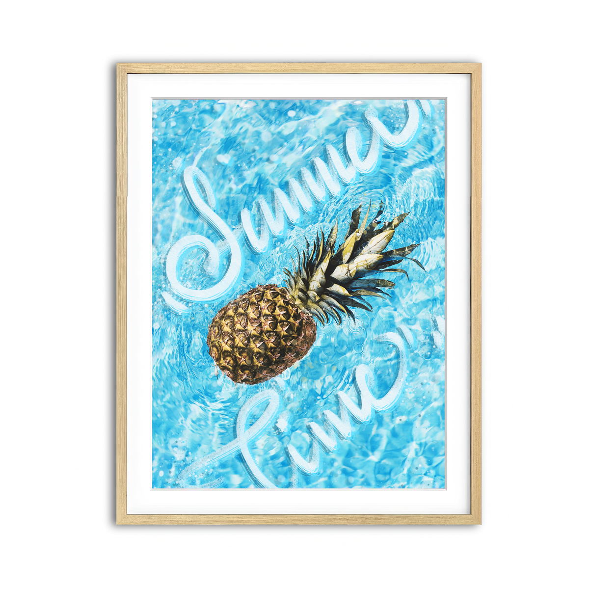 Framed Print 3x4 Natural