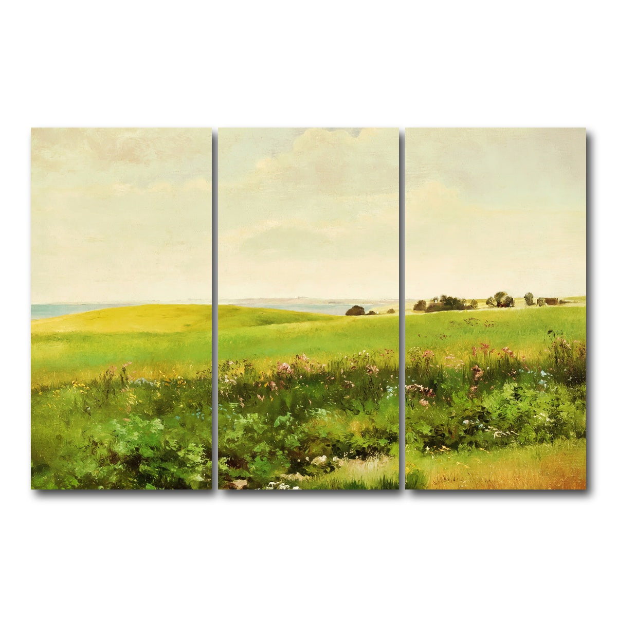 AUTO-MOCKUP WHITE | summer lands | 3 Piece | Gallery Wrap Canvas | group=12x24