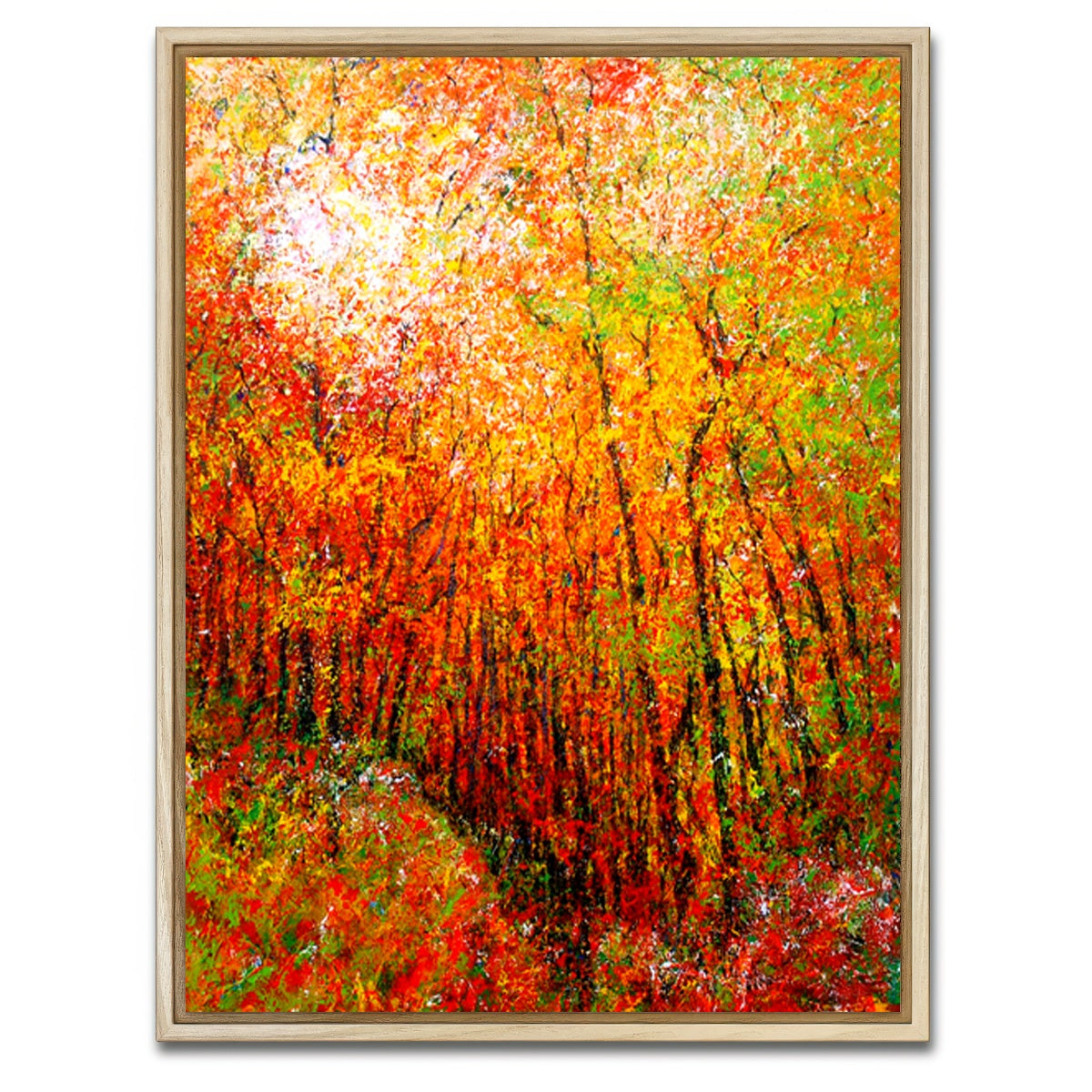 AUTO-MOCKUP WHITE | sunlit | 1 Piece | Natural Framed Canvas | group=3x4