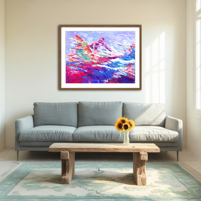 AUTO-MOCKUP ROOM | Surfer Wall Art