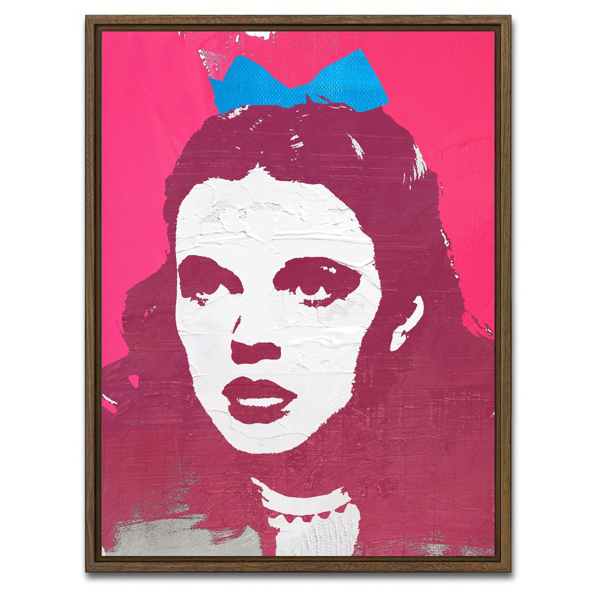 AUTO-MOCKUP WHITE | surrender dorothy | 1 Piece | Walnut Framed Canvas | group=3x4