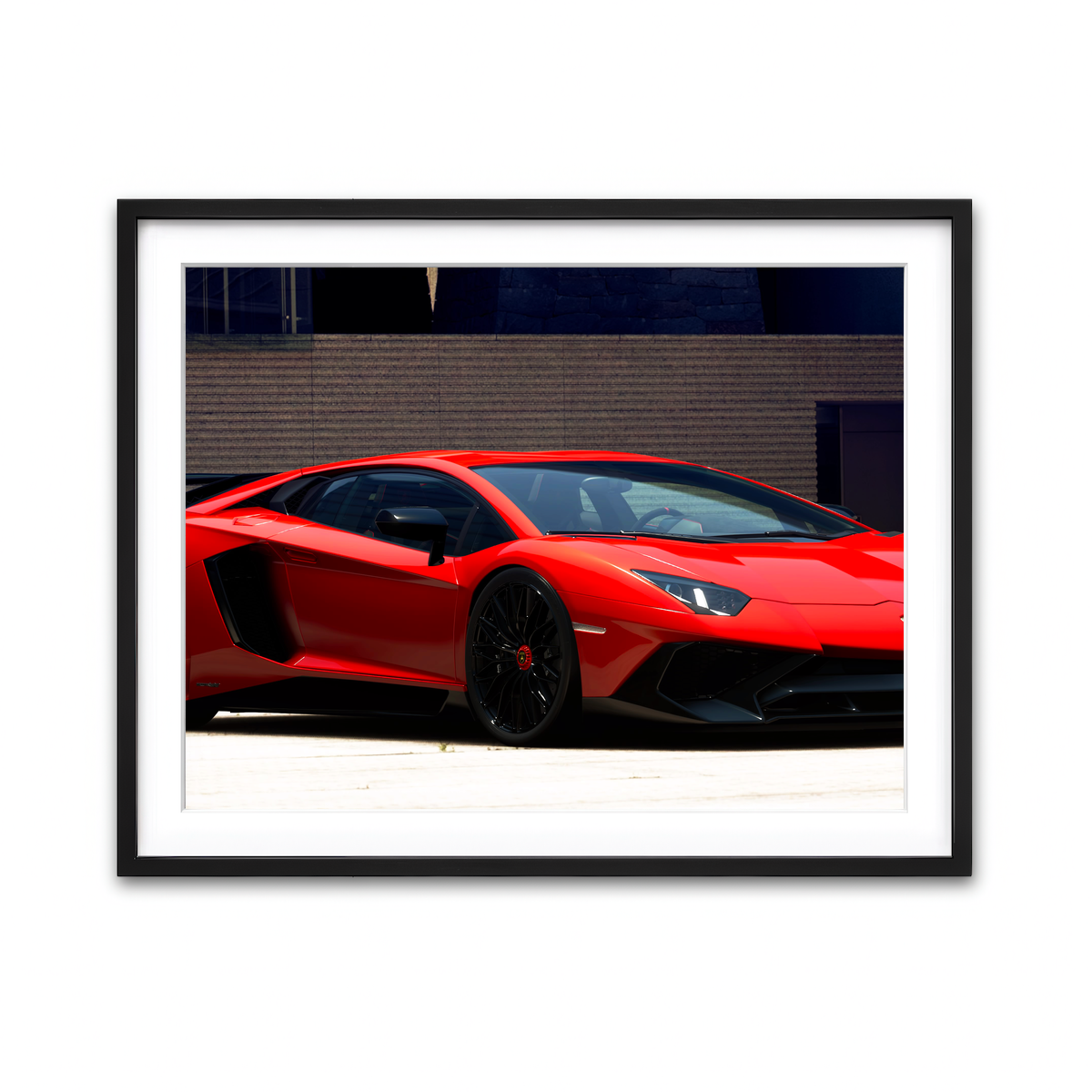 Framed Print 4x3 Black