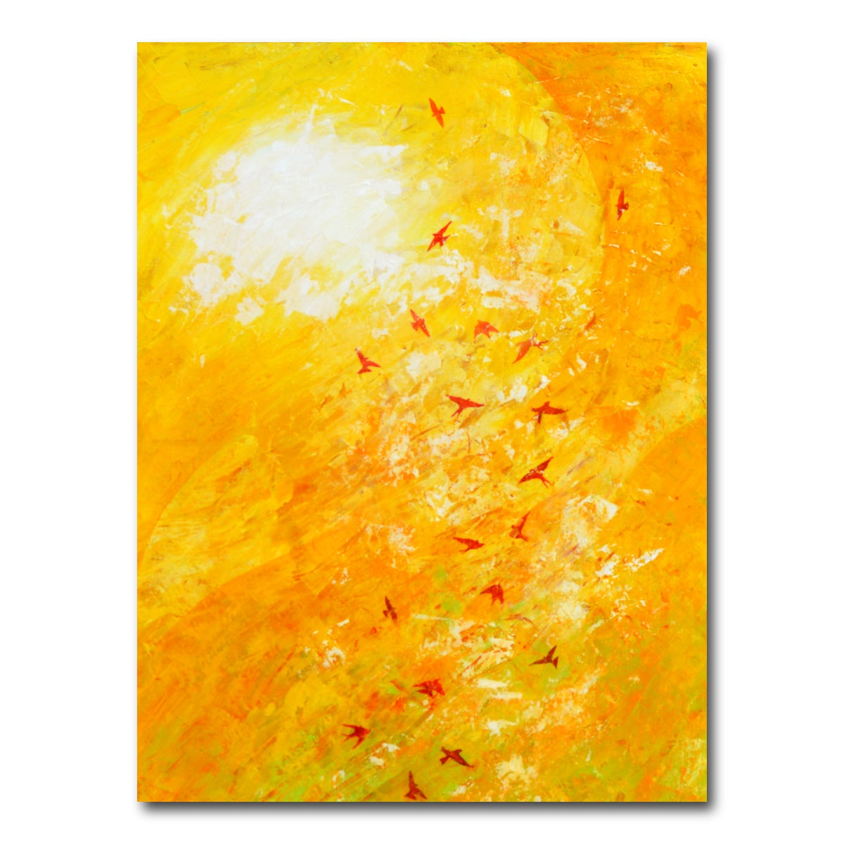 AUTO-MOCKUP WHITE | swallows against yellow | 1 Piece | Gallery Wrap Canvas | group=3x4